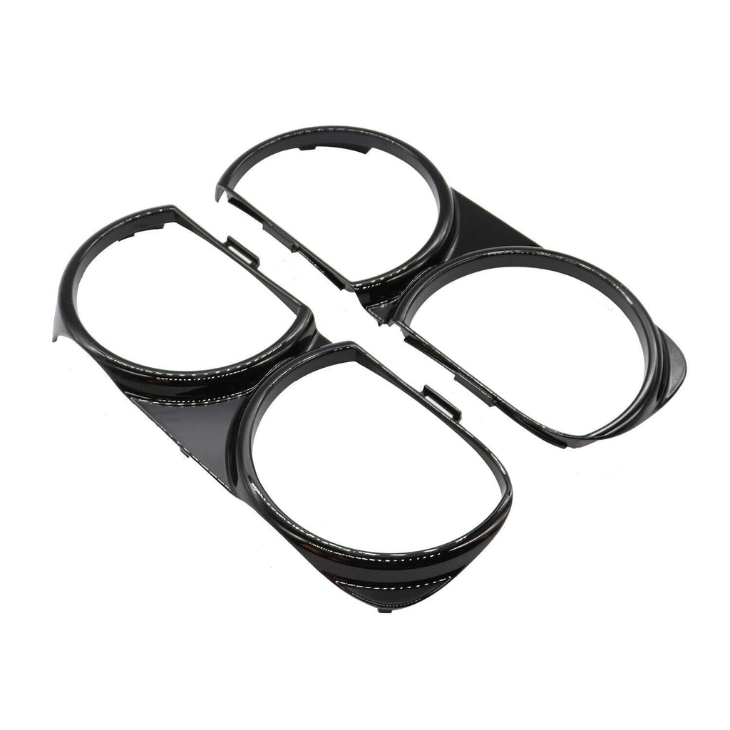 Front Headlight Bezel Trim Set LH & RH for 2015-2021 Dodge Challenger