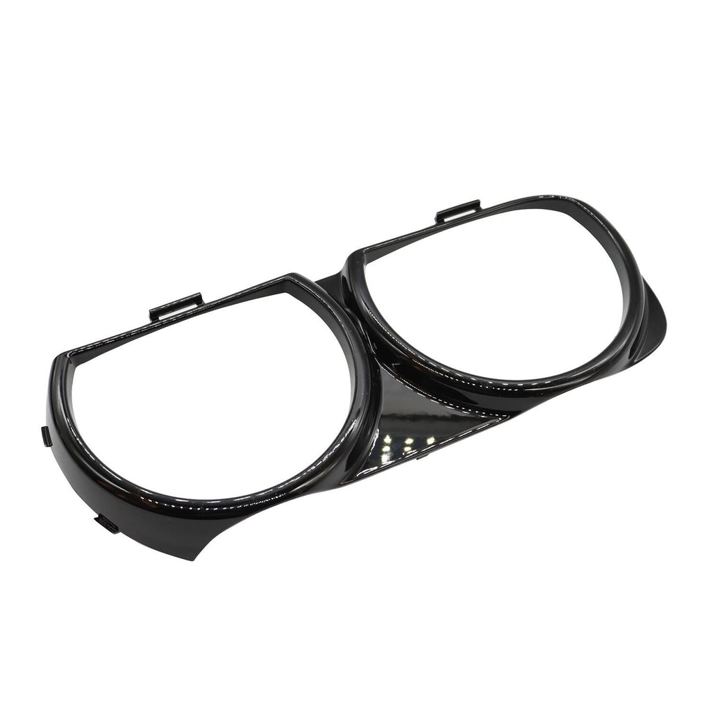 Front Headlight Bezel Trim Set LH & RH for 2015-2021 Dodge Challenger