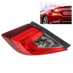 LH Driver Side Tail Light 2016-21 Honda Civic Outer Rear Lamp Assembly