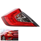LH Driver Side Tail Light 2016-21 Honda Civic Outer Rear Lamp Assembly