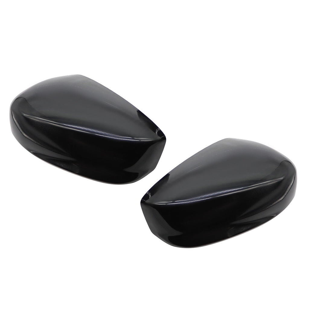 Gloss Black Left Rearview Mirror Cover Cap for Honda Accord 2008-2013