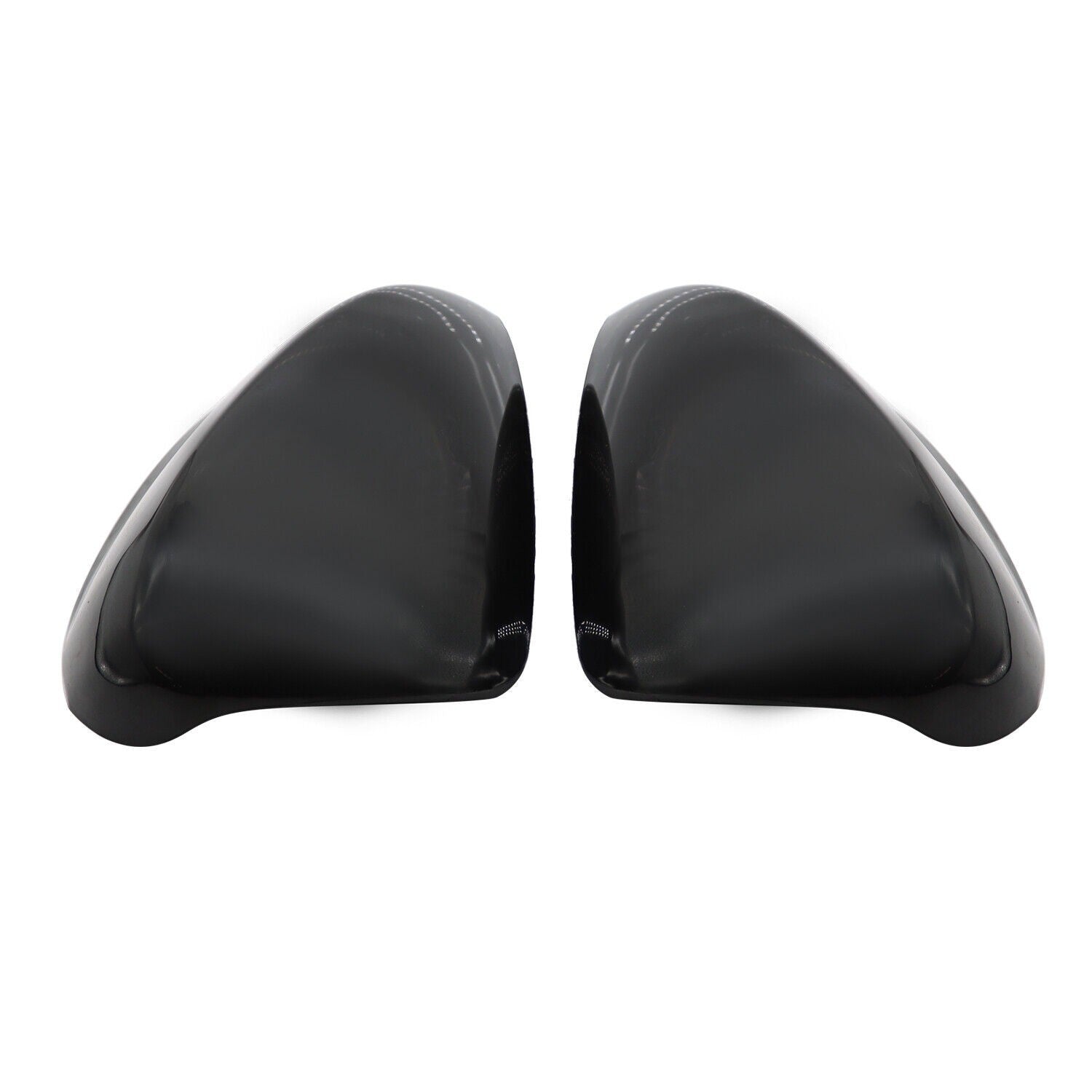Gloss Black Left Rearview Mirror Cover Cap for Honda Accord 2008-2013