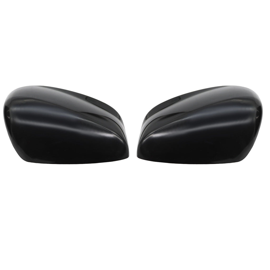 Gloss Black Left Rearview Mirror Cover Cap for Honda Accord 2008-2013