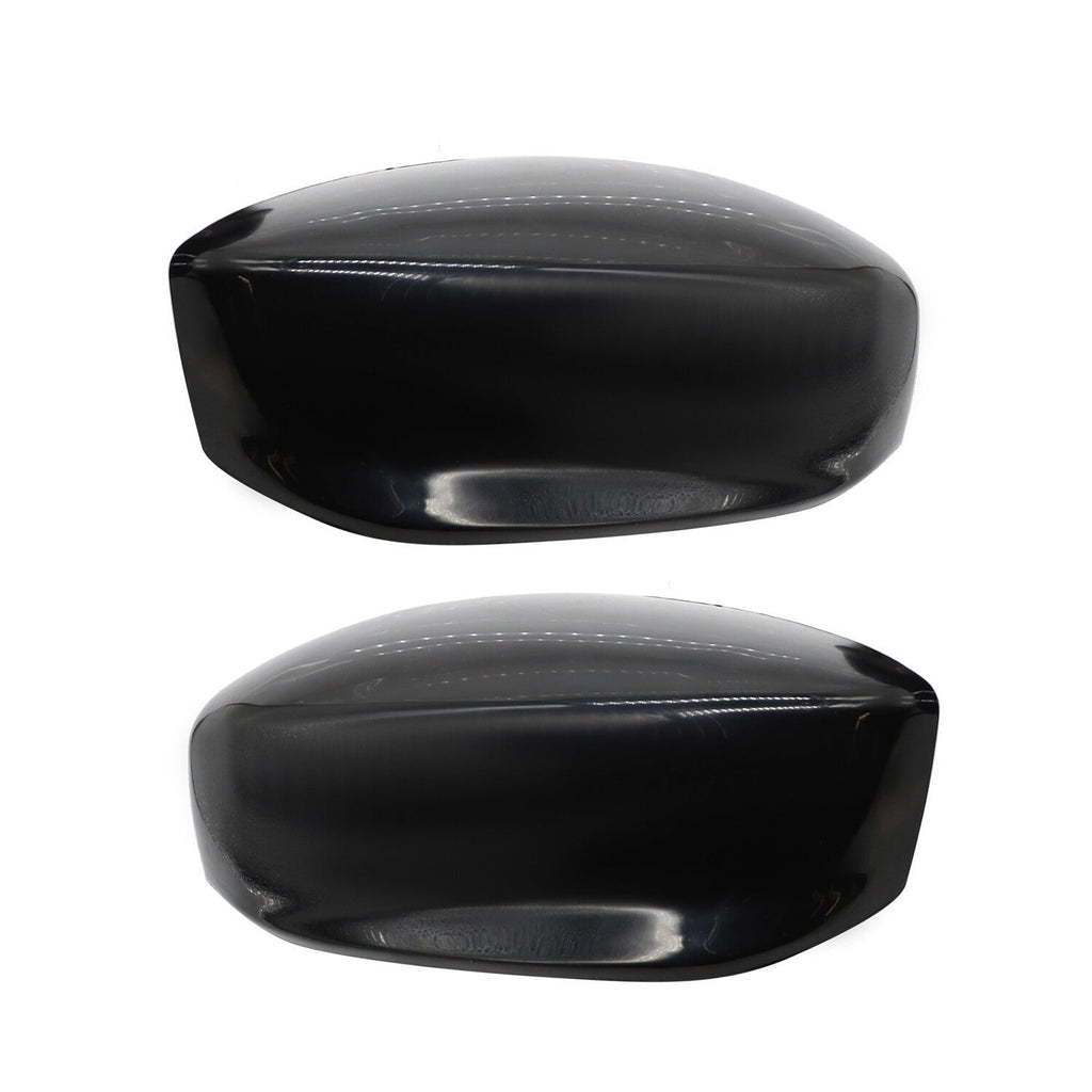 Gloss Black Left Rearview Mirror Cover Cap for Honda Accord 2008-2013