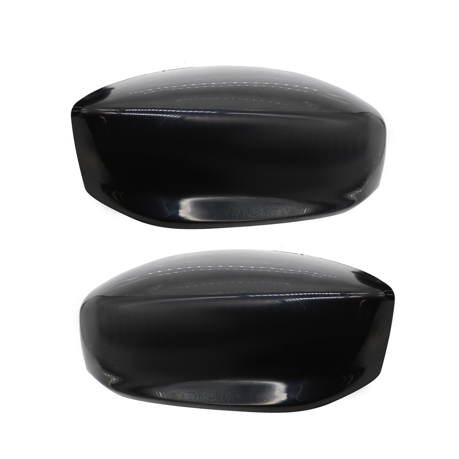 Gloss Black Left Rearview Mirror Cover Cap for Honda Accord 2008-2013