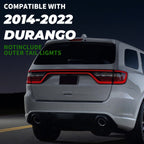 Liftgate Taillight Lamps w/ Camera Hole for 2014-2022 Dodge Durango 68453659AA