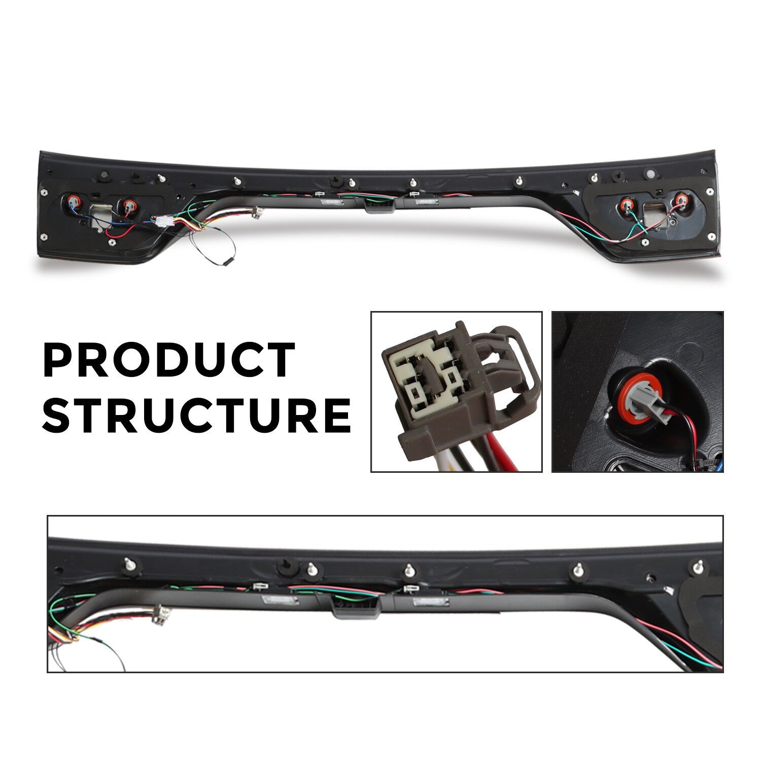 Liftgate Taillight Lamps w/ Camera Hole for 2014-2022 Dodge Durango 68453659AA