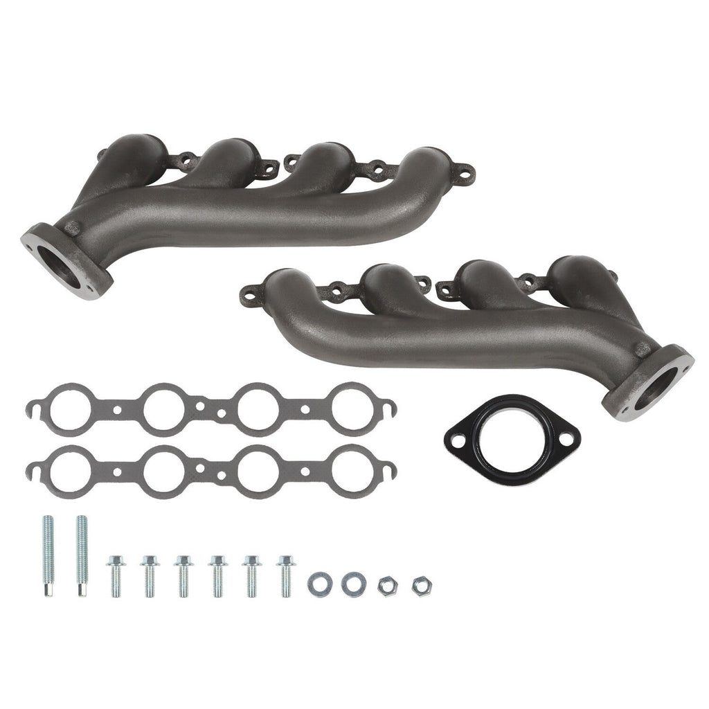 LS Swap Cast Iron Manifold Set for Chevy Camaro LS1 LS2 LS3 4.8 5.3 6.0L