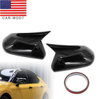 M Style Gloss Black Side Mirror Cover for Toyota Camry 2018-2023 Replacement