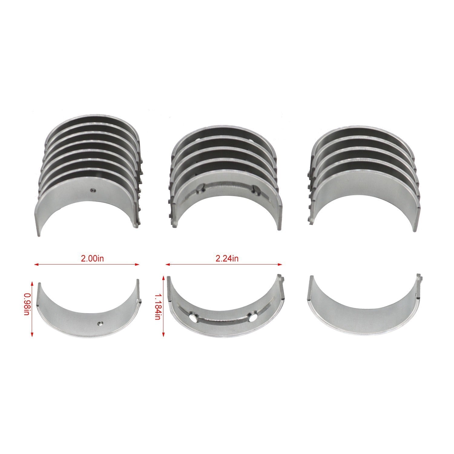 Main Rod Bearing Kit 2006-2016 KIA Optima Hyundai Sonata 2.0L 2.4L