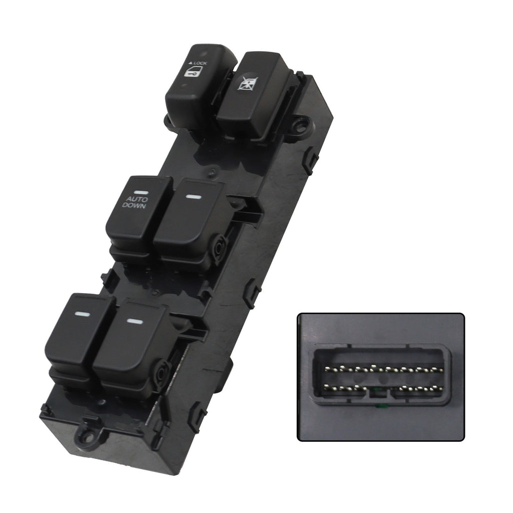 Master Power Window Switch Left Driver Side 2011-2013 Kia Soul 935702K010