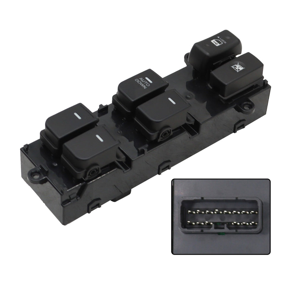 Master Power Window Switch Left Driver Side 2011-2013 Kia Soul 935702K010
