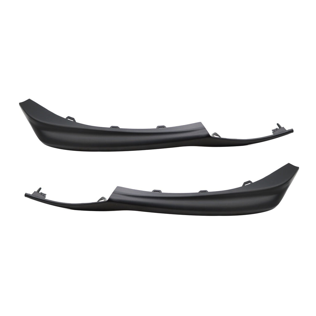 Matte Black Front Lower Trim Molding Set 3pcs for Toyota Camry SE XSE 2021-23