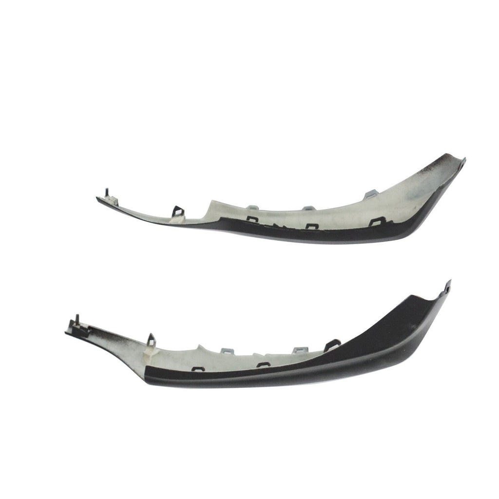 Matte Black Front Lower Trim Molding Set 3pcs for Toyota Camry SE XSE 2021-23
