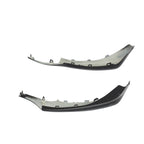 Matte Black Front Lower Trim Molding Set 3pcs for Toyota Camry SE XSE 2021-23