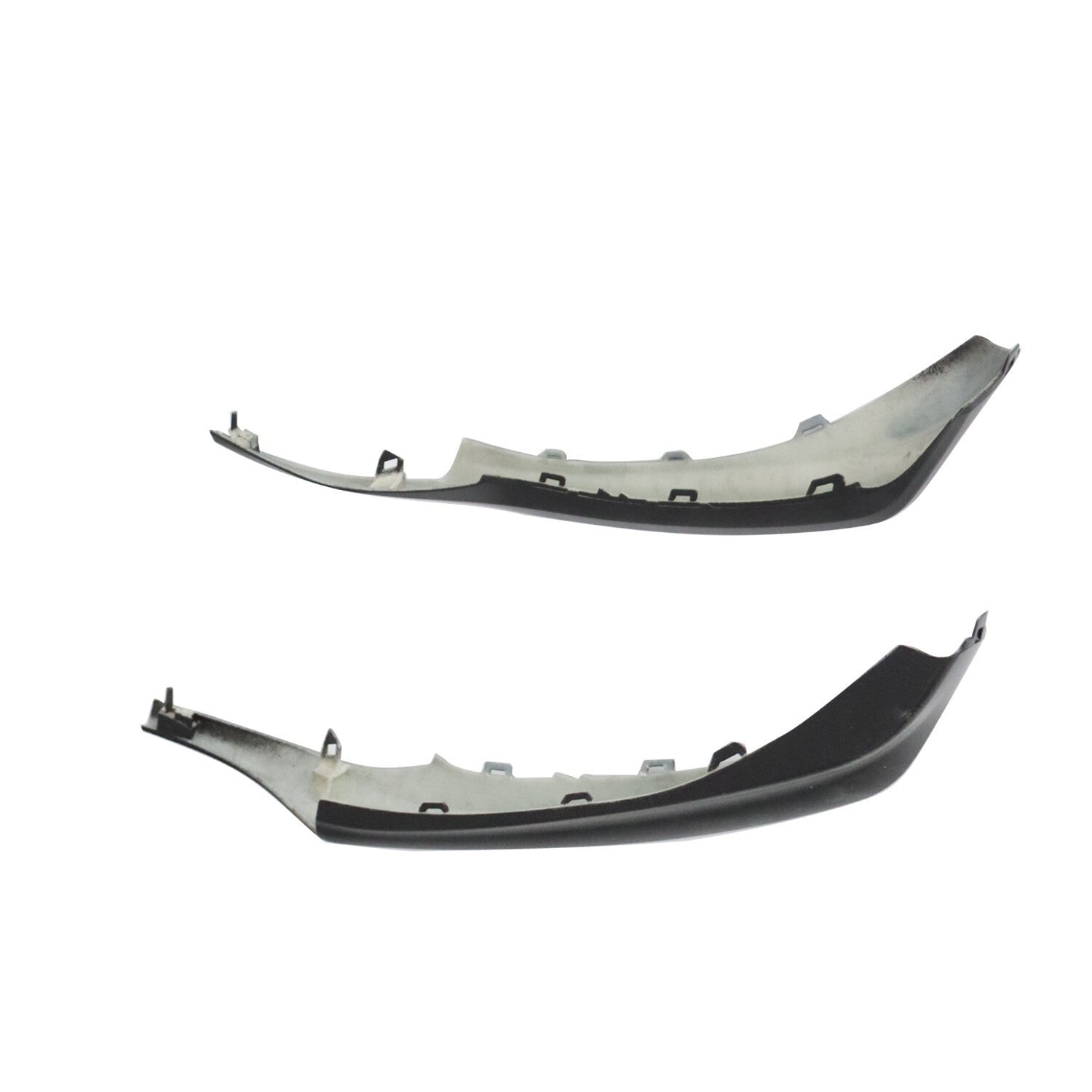 Matte Black Front Lower Trim Molding Set 3pcs for Toyota Camry SE XSE 2021-23