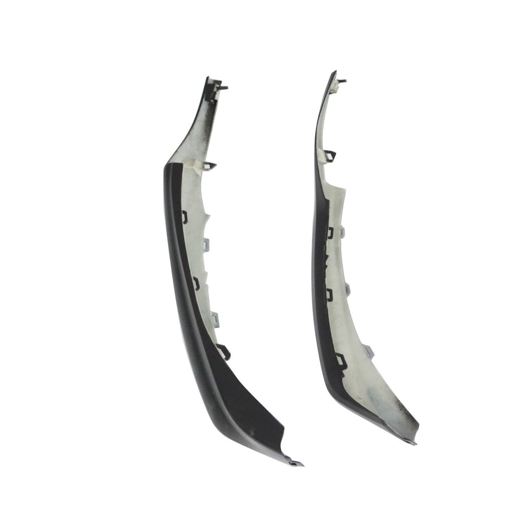 Matte Black Front Lower Trim Molding Set 3pcs for Toyota Camry SE XSE 2021-23