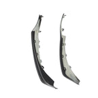 Matte Black Front Lower Trim Molding Set 3pcs for Toyota Camry SE XSE 2021-23