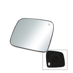 Heated Mirror Glass Driver Side for 2011-2022 Dodge Durango Grand Cherokee