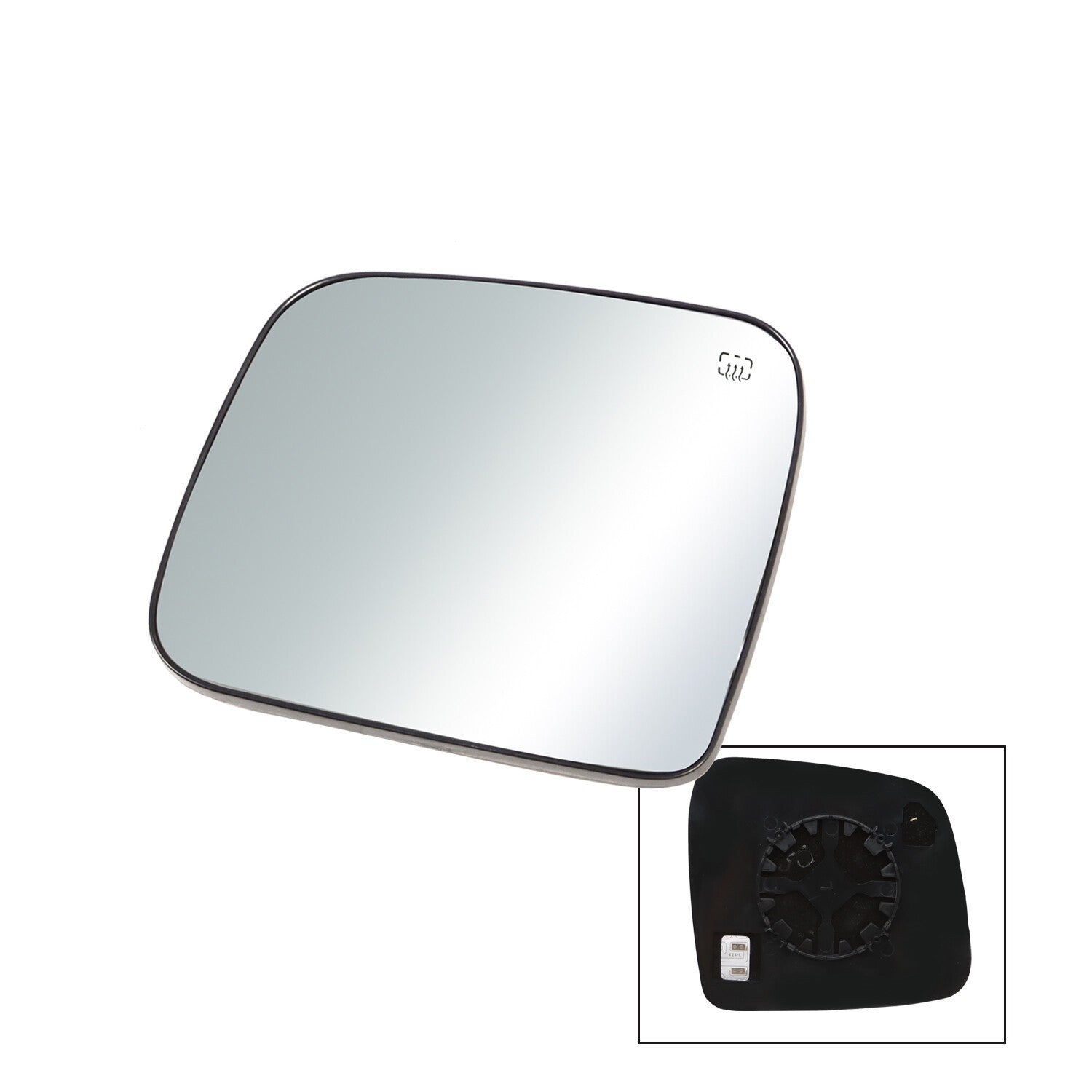 Heated Mirror Glass Driver Side for 2011-2022 Dodge Durango Grand Cherokee