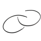 2003-2008 Toyota Corolla Left & Right Black Molding Roof Trim Kit 2Pcs LH RH