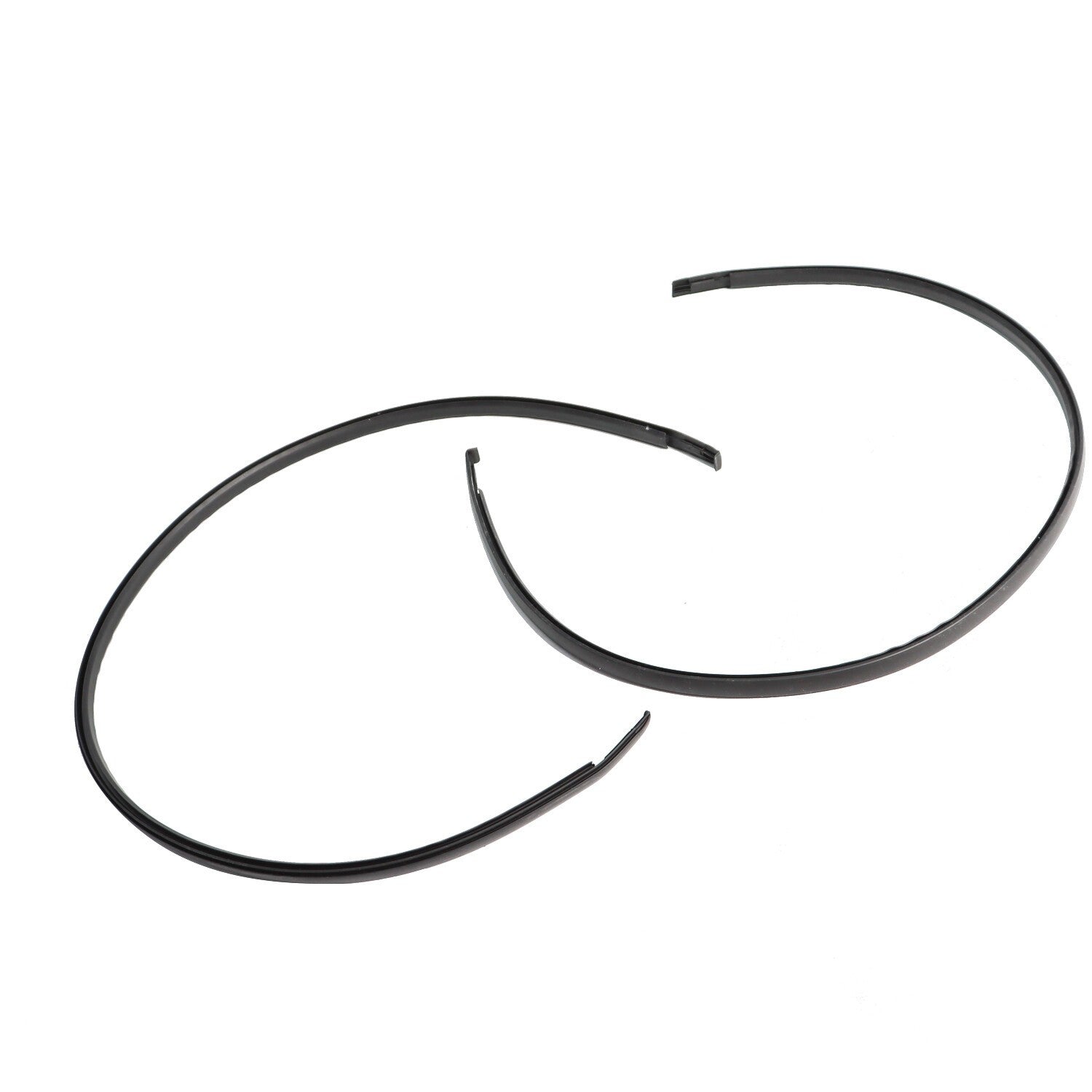 2003-2008 Toyota Corolla Left & Right Black Molding Roof Trim Kit 2Pcs LH RH