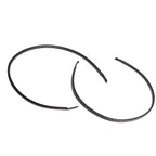 2003-2008 Toyota Corolla Left & Right Black Molding Roof Trim Kit 2Pcs LH RH