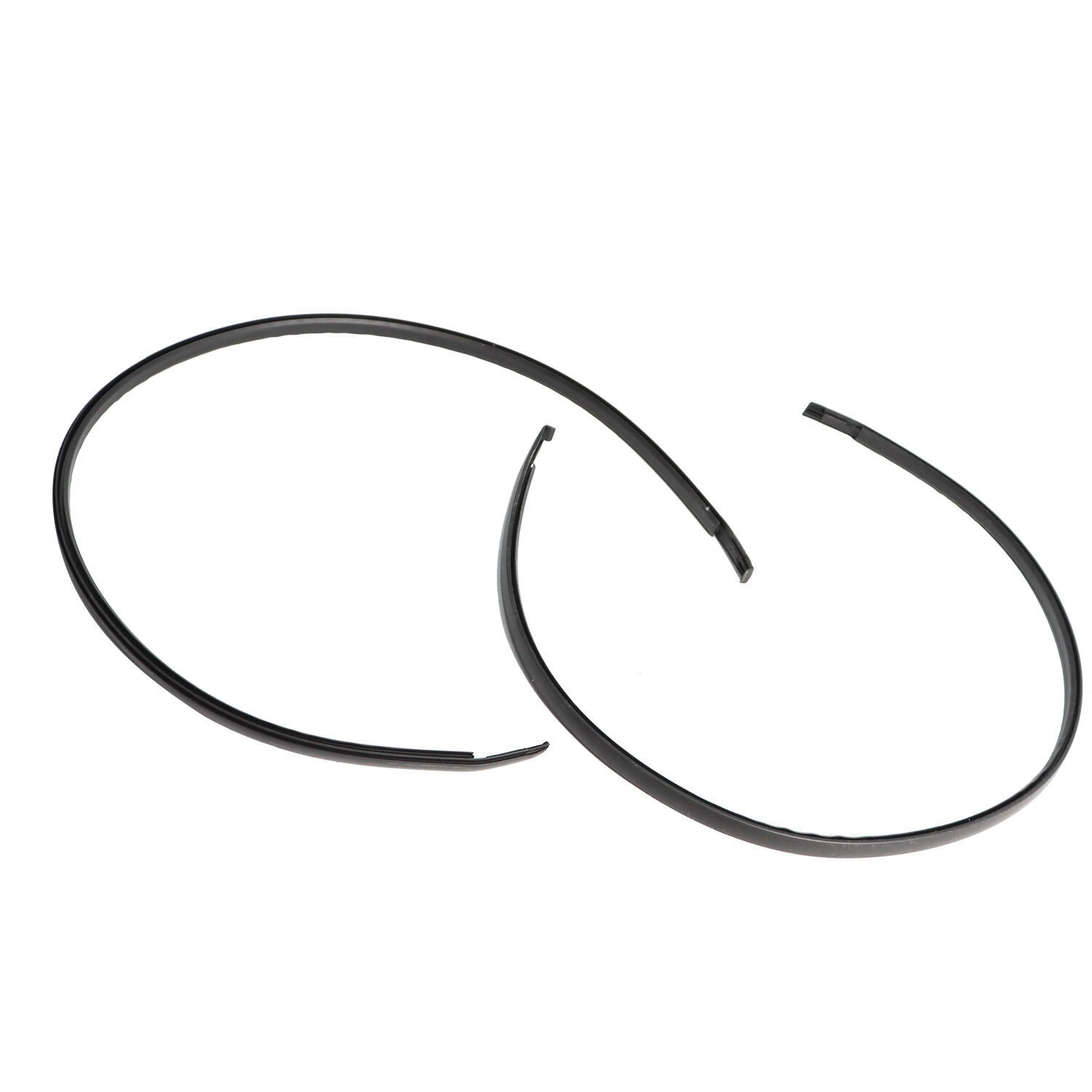 2003-2008 Toyota Corolla Left & Right Black Molding Roof Trim Kit 2Pcs LH RH