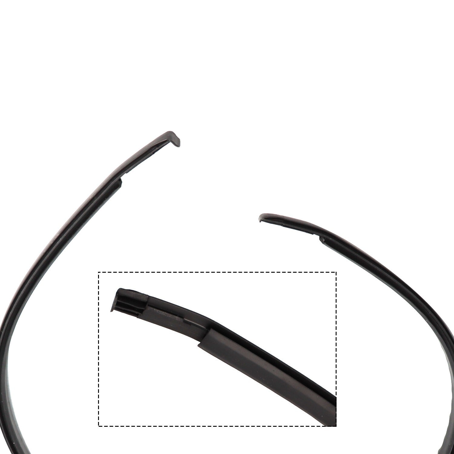 2003-2008 Toyota Corolla Left & Right Black Molding Roof Trim Kit 2Pcs LH RH