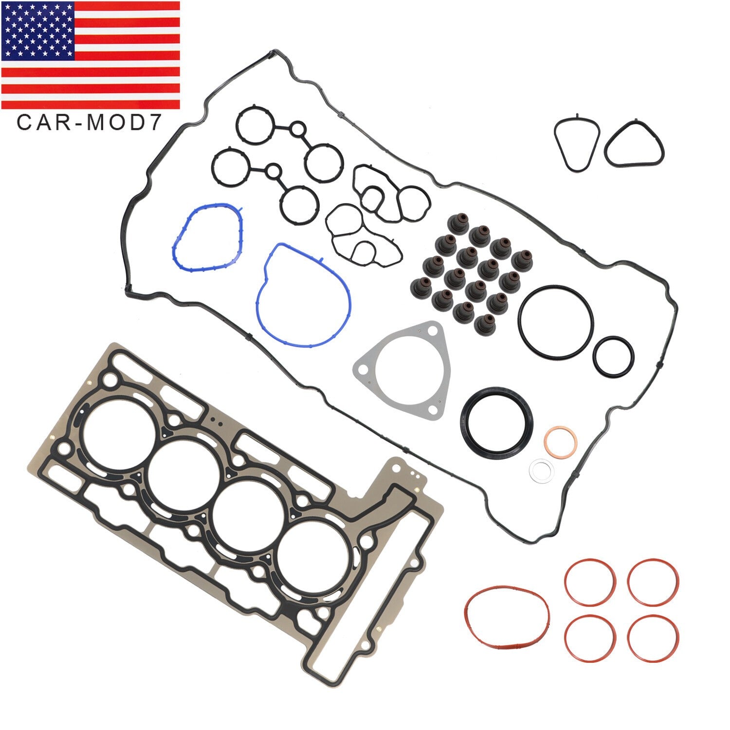 N14B16C Cylinder Head Gasket Kit Mini Cooper R55 R56 09-10 Turbo 1.6L DOHC