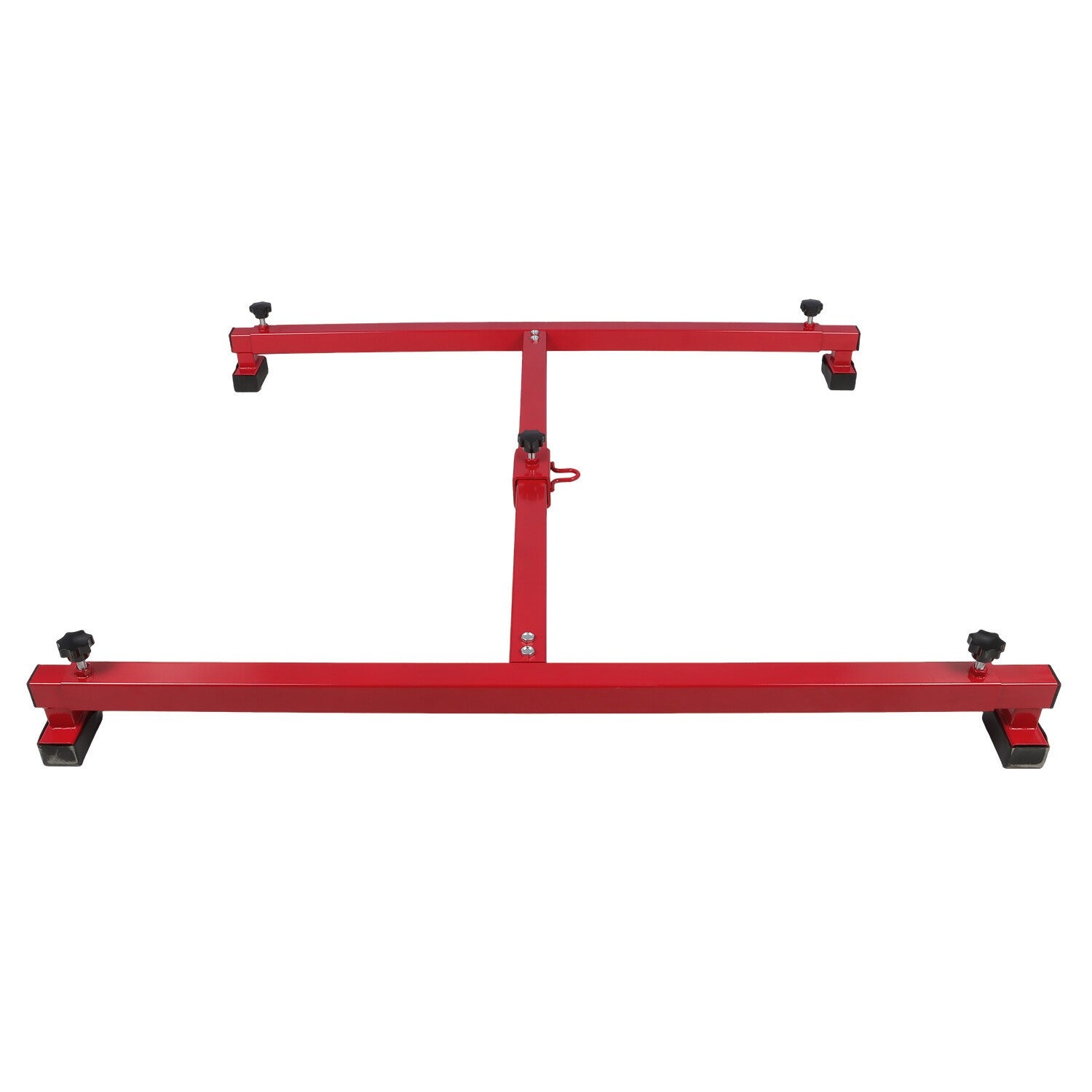 Adjustable Truck Bed Lift Red Steel 800LB Capacity Universal Powder Coated