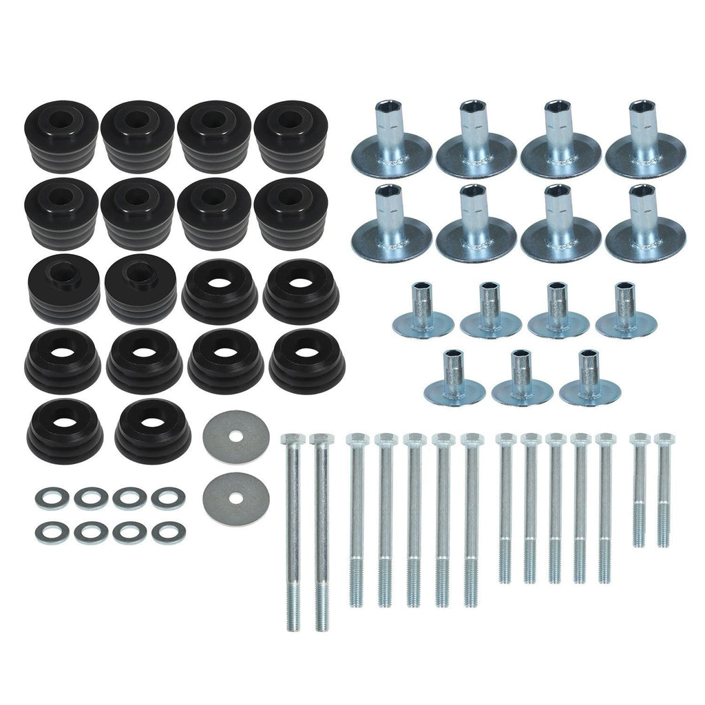 Body Mount Bushing Kit KF04060BK for 2008-2016 Ford F-250 2WD 4WD Super Duty