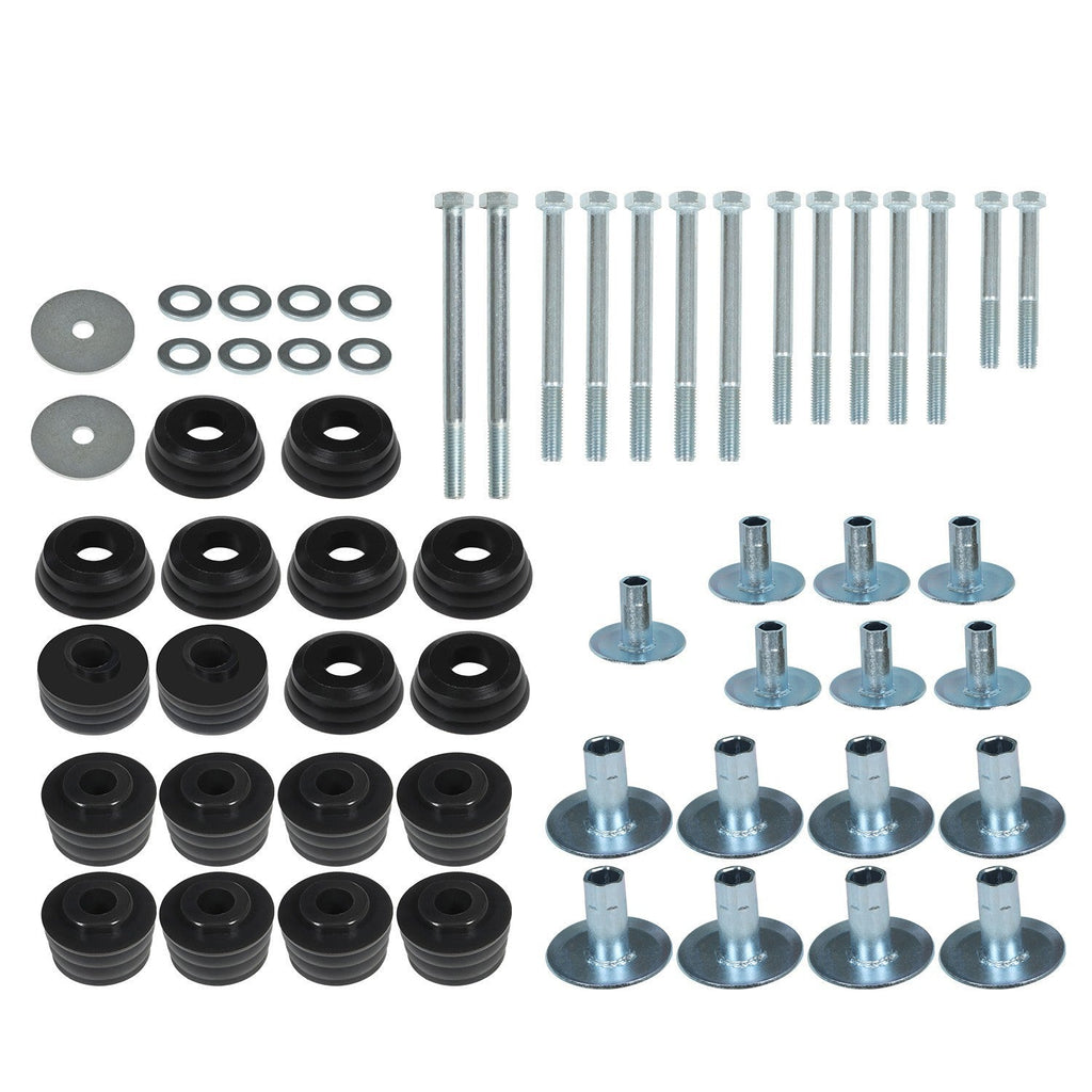 Body Mount Bushing Kit KF04060BK for 2008-2016 Ford F-250 2WD 4WD Super Duty