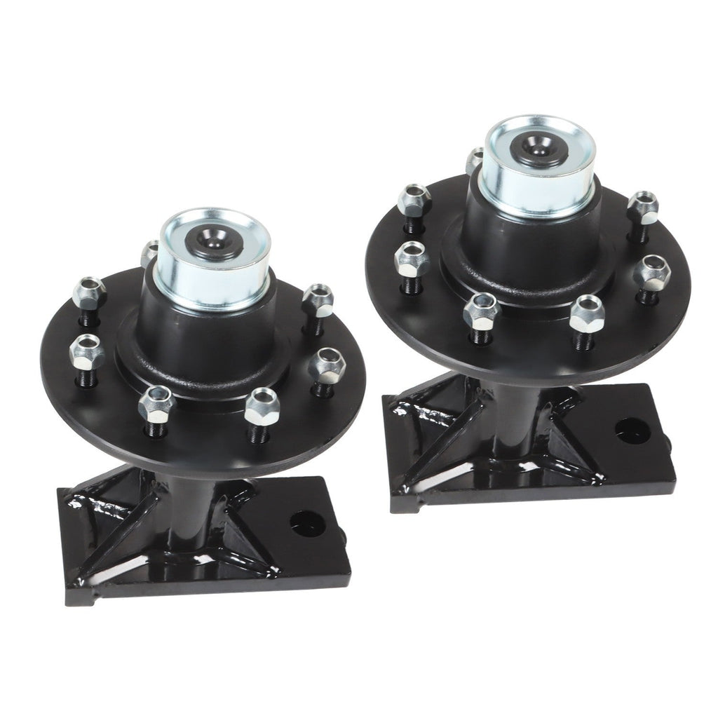 New 8x6.5 Lug Bolt-On Wheels for Shipping Container Hub & Spindle Kit 8000LB