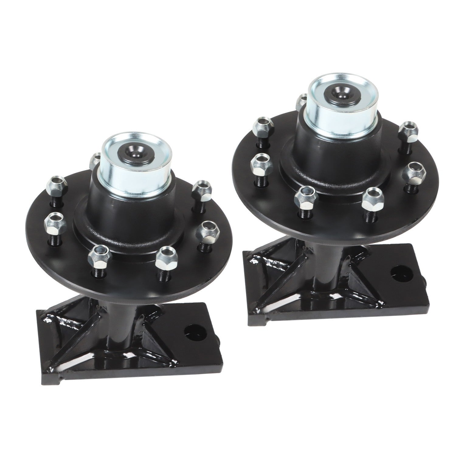 New 8x6.5 Lug Bolt-On Wheels for Shipping Container Hub & Spindle Kit 8000LB