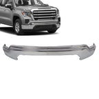Chrome Steel Front Bumper Face Bar for 2019-2021 GMC Sierra 1500 Pickup