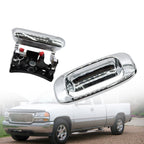 Chrome Tailgate Handle & Bezel Set for 1999-07 Chevy Silverado GMC Sierra