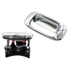 Chrome Tailgate Handle & Bezel Set for 1999-07 Chevy Silverado GMC Sierra