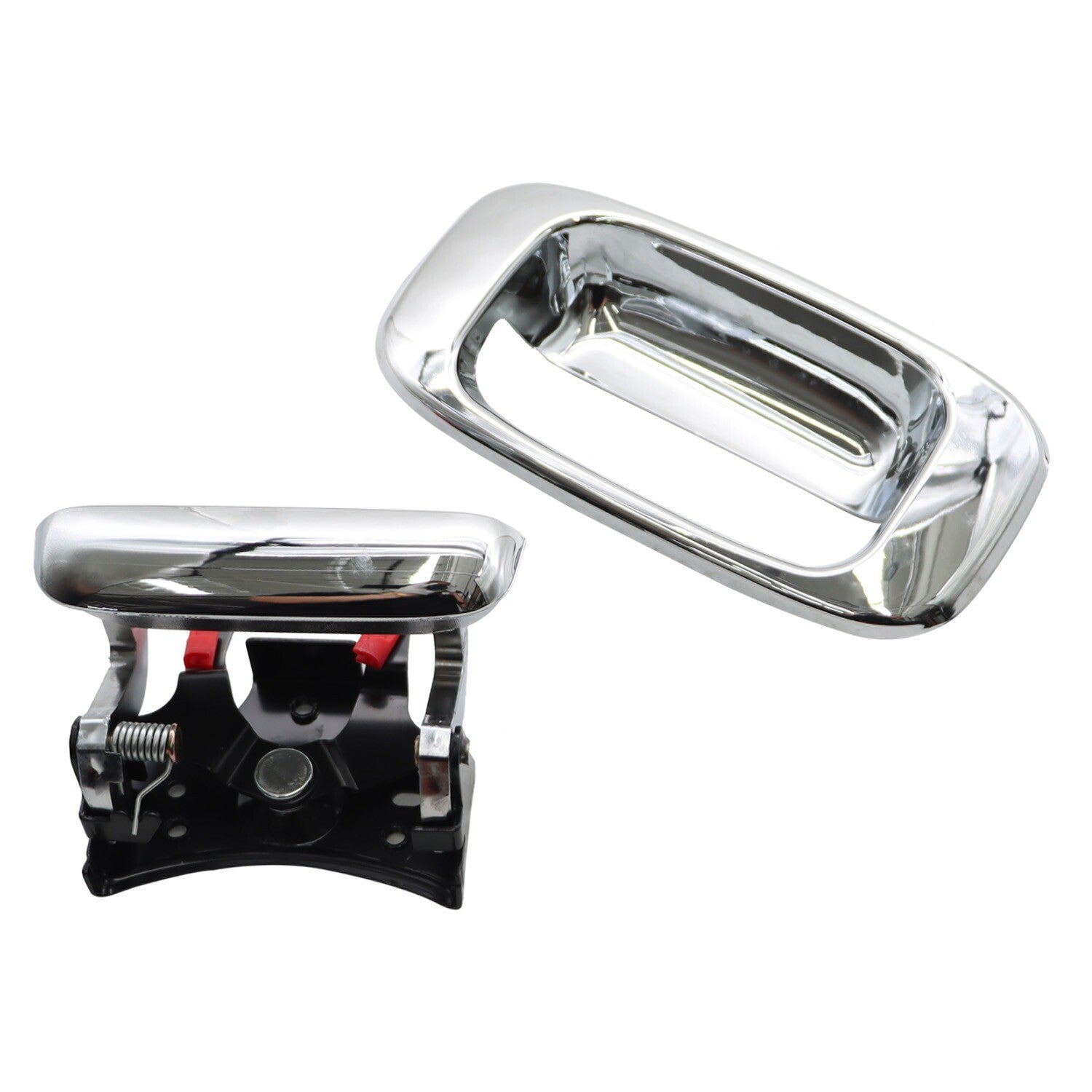 Chrome Tailgate Handle & Bezel Set for 1999-07 Chevy Silverado GMC Sierra