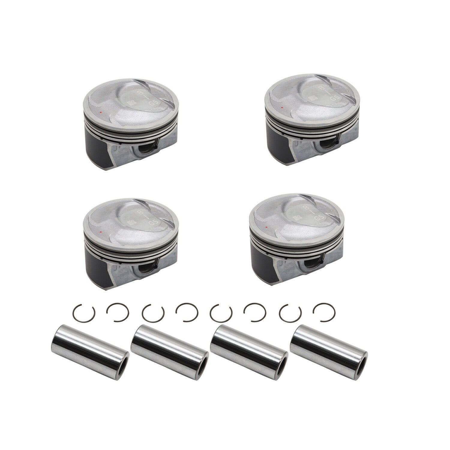 New Engine Piston & Rings Kit for 11-19 Kia Sorento Optima Hyundai 2.4L