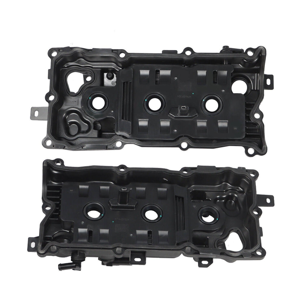 New 2X Valve Covers Set Fits 2007-14 Nissan Altima Pathfinder JX35 QX60 3.5L