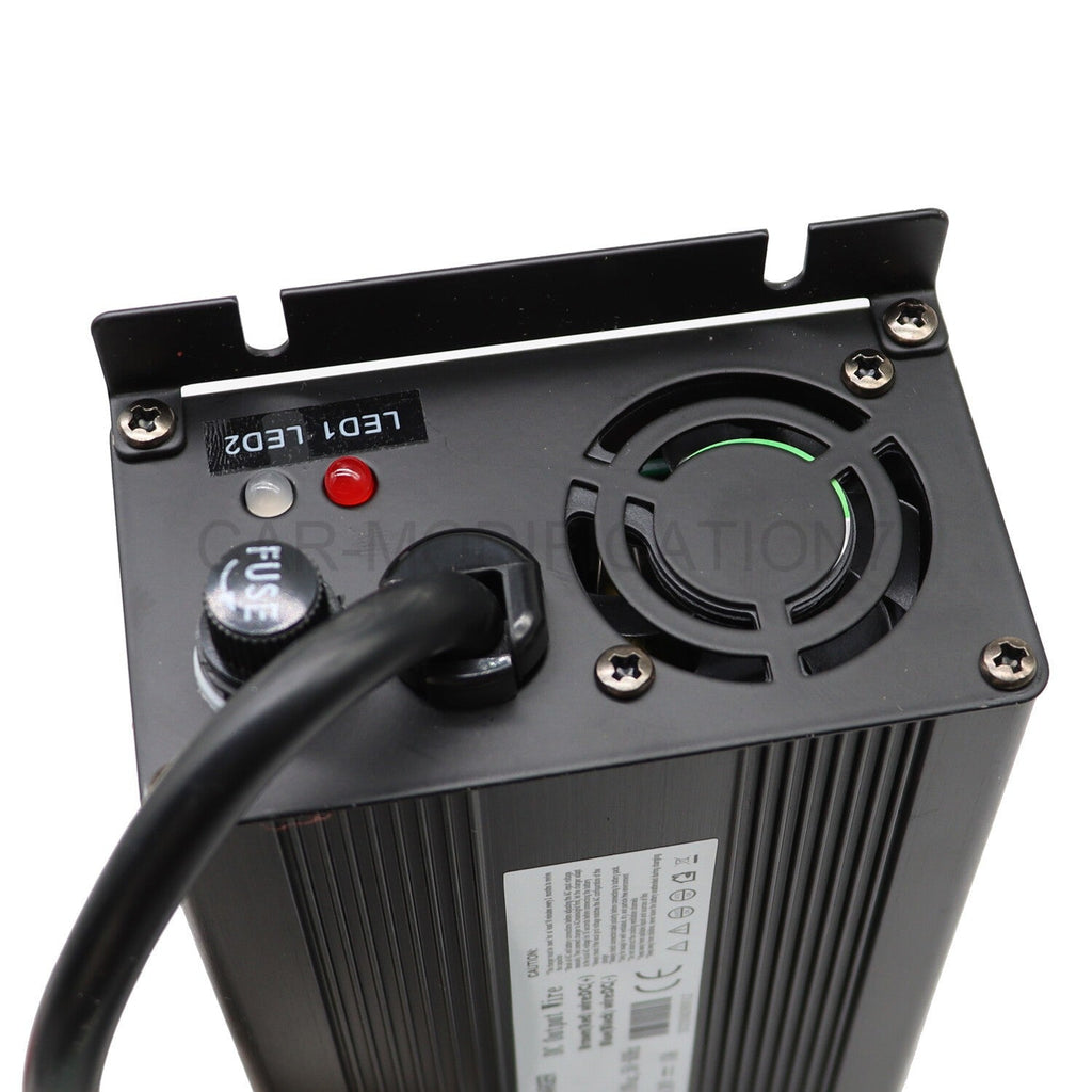 24V Floor Scrubber Battery Charger with SB120 120A Red Connector Pallet Jack