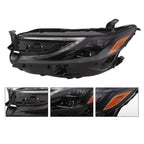 2024-25 Toyota Camry XSE XLE Left LED Headlight Assembly Chrome Replacement