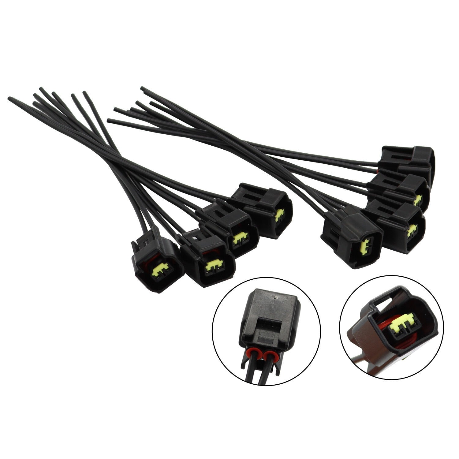 8pcs Ignition Coil Connector Plug for Ford Expedition F-150 F-250 4.6L 5.4L