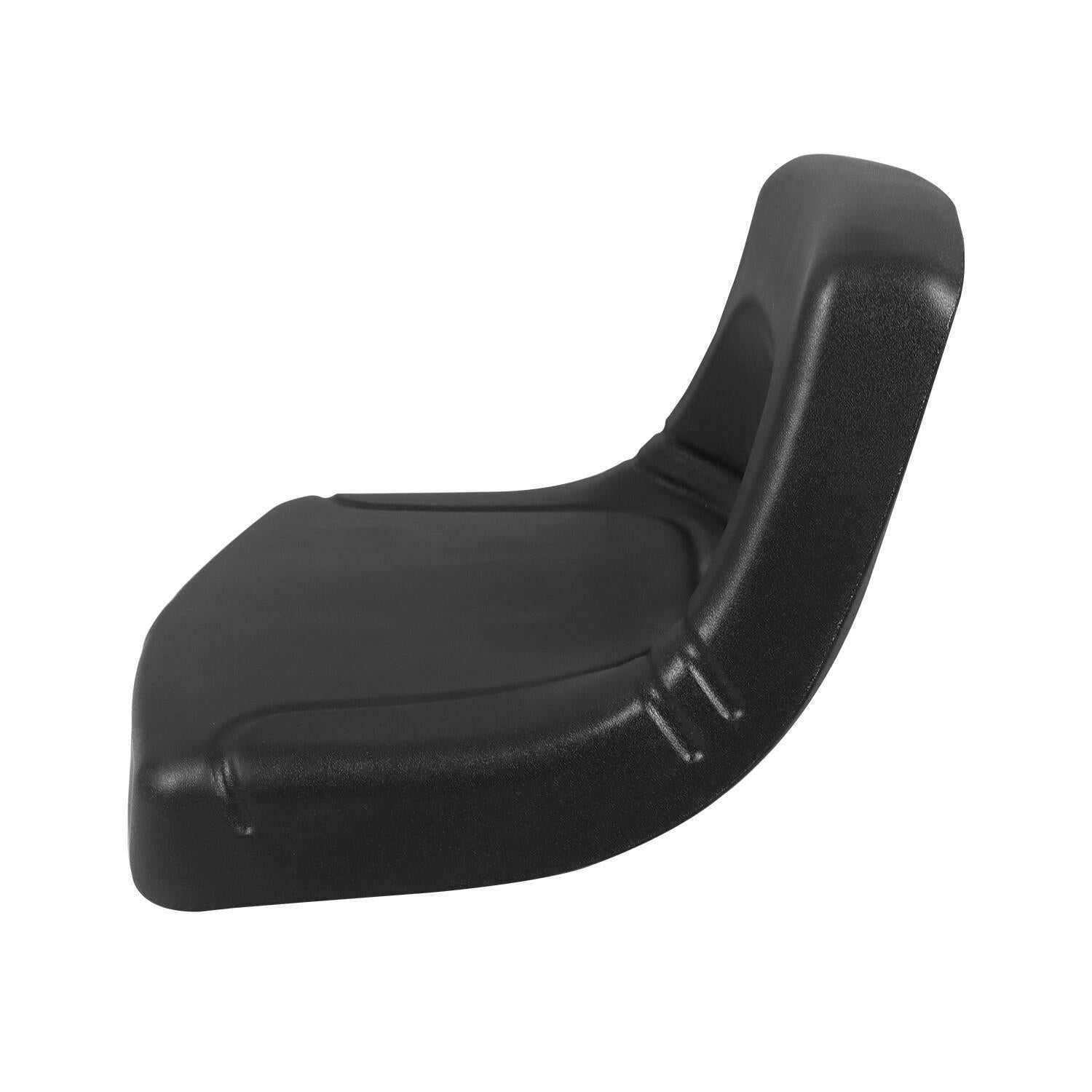 Waterproof Low Back Lawn Mower Tractor Seat Black Garden Replacement Seat