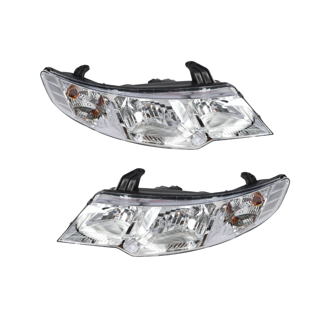 Pair LED Headlights Clear Lens LH+RH for 2010-2013 Kia Forte Koup