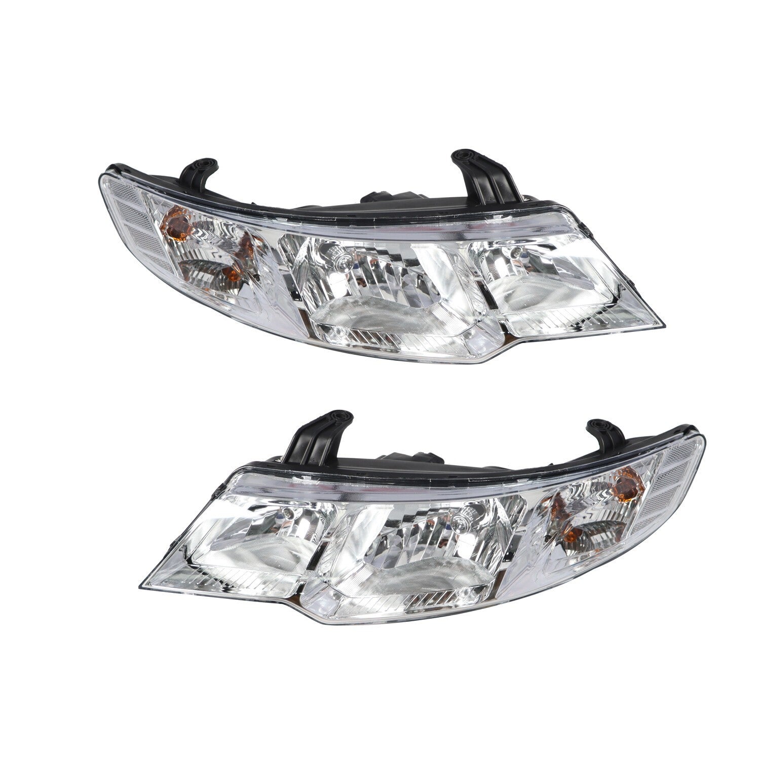 Pair LED Headlights Clear Lens LH+RH for 2010-2013 Kia Forte Koup