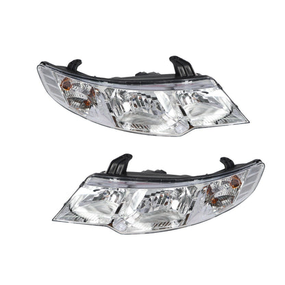 Pair LED Headlights Clear Lens LH+RH for 2010-2013 Kia Forte Koup