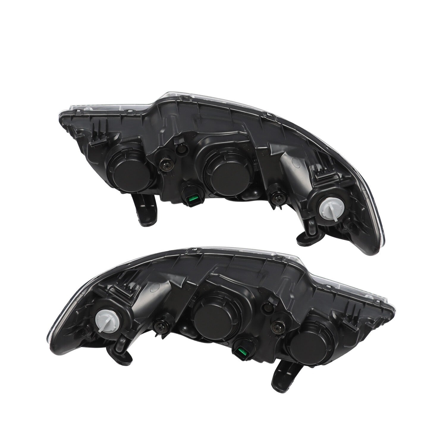 Pair LED Headlights Clear Lens LH+RH for 2010-2013 Kia Forte Koup
