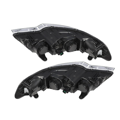 Pair LED Headlights Clear Lens LH+RH for 2010-2013 Kia Forte Koup